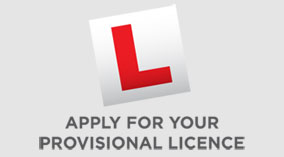 Apply for your Provisional Licence